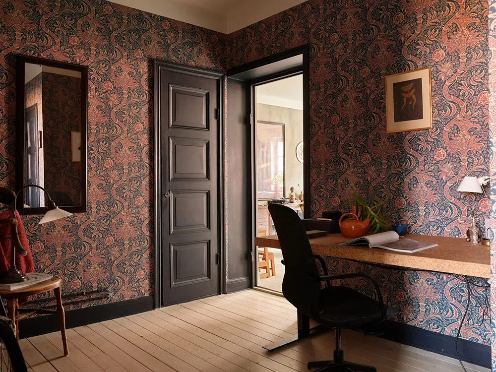 Необычный скандинавский интерьер з тьмями мазаними стінами (70 кв. м) - Gallery image 16