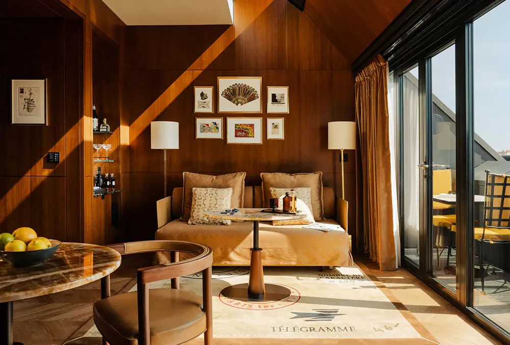 Необычный дизайн-отель рядом с Лувром в Париже - Gallery image 1