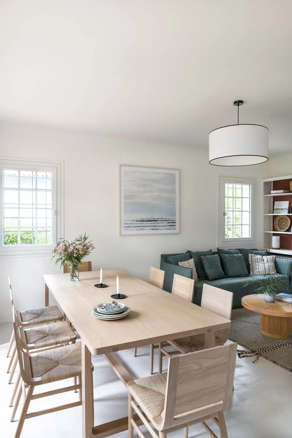 Beautiful Light Interiors of Charming Coastal House in France - Gallery image 19