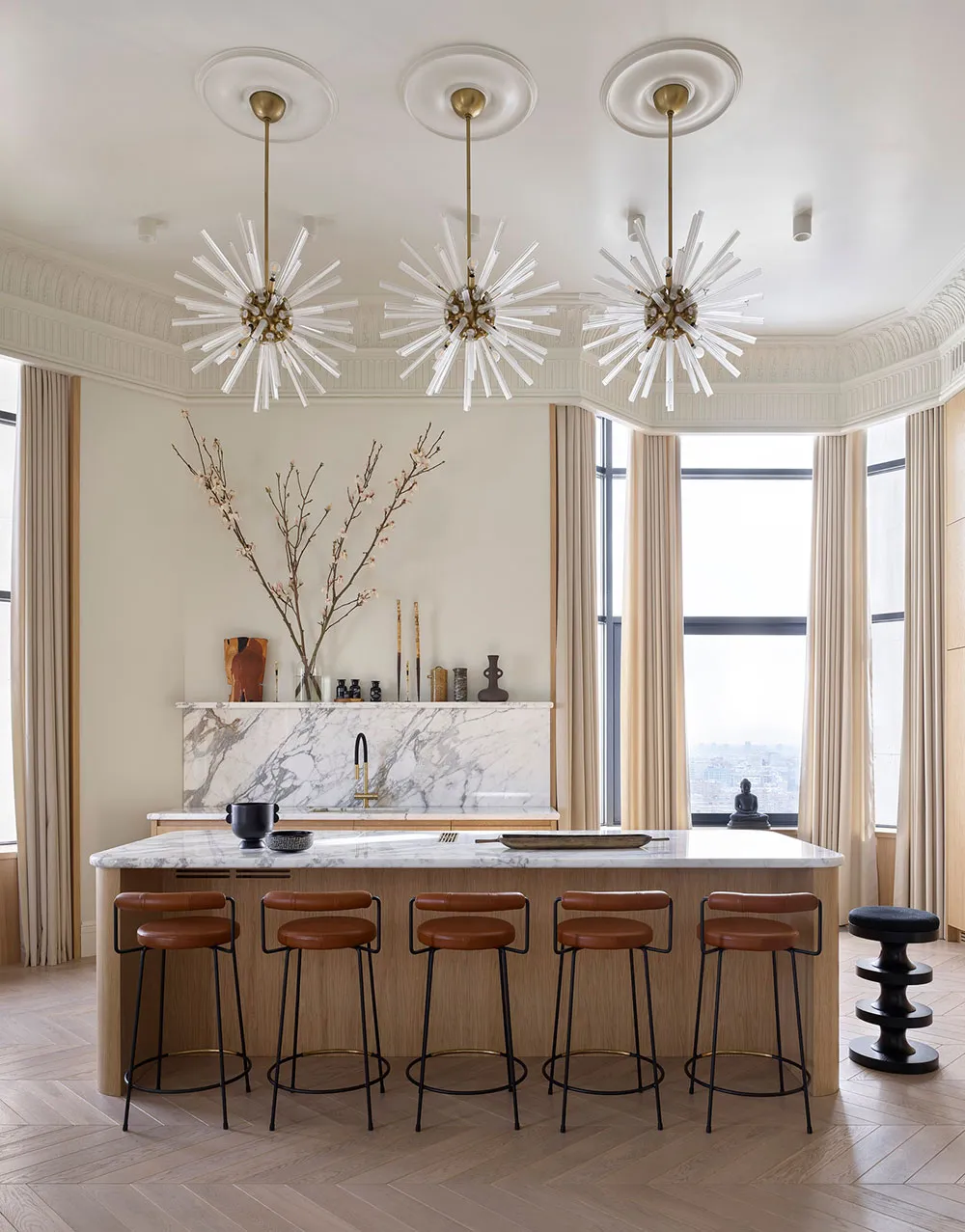 Hohe Decken und exklusiver moderner Design: beeindruckender Penthouse in Moskau - Gallery image 2