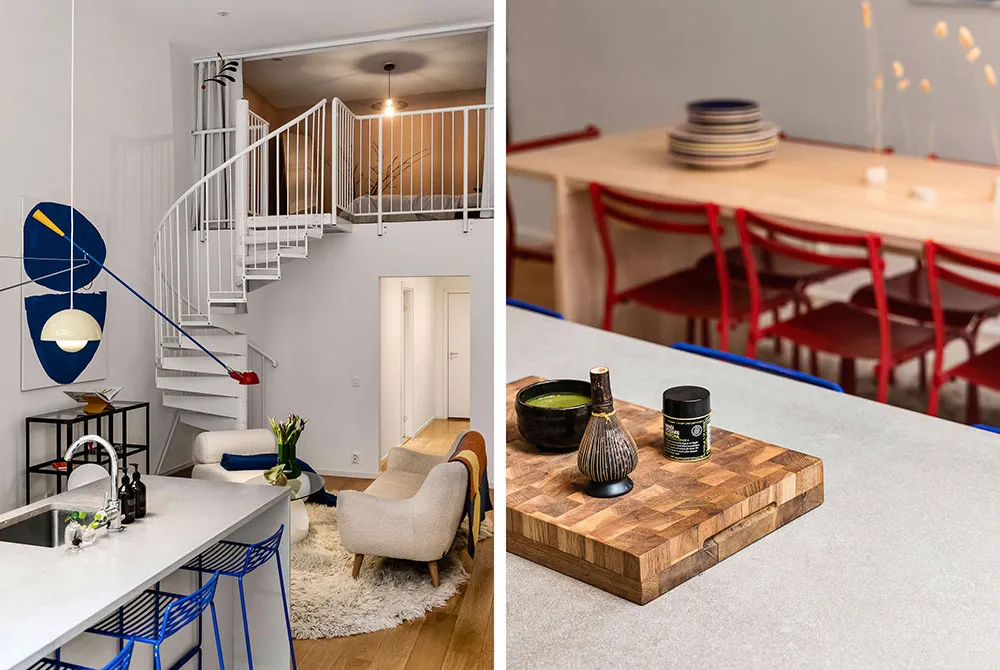 Jasny loft w Stokholmie z niezwykle wysokimi sufitami i patio - Gallery image 13