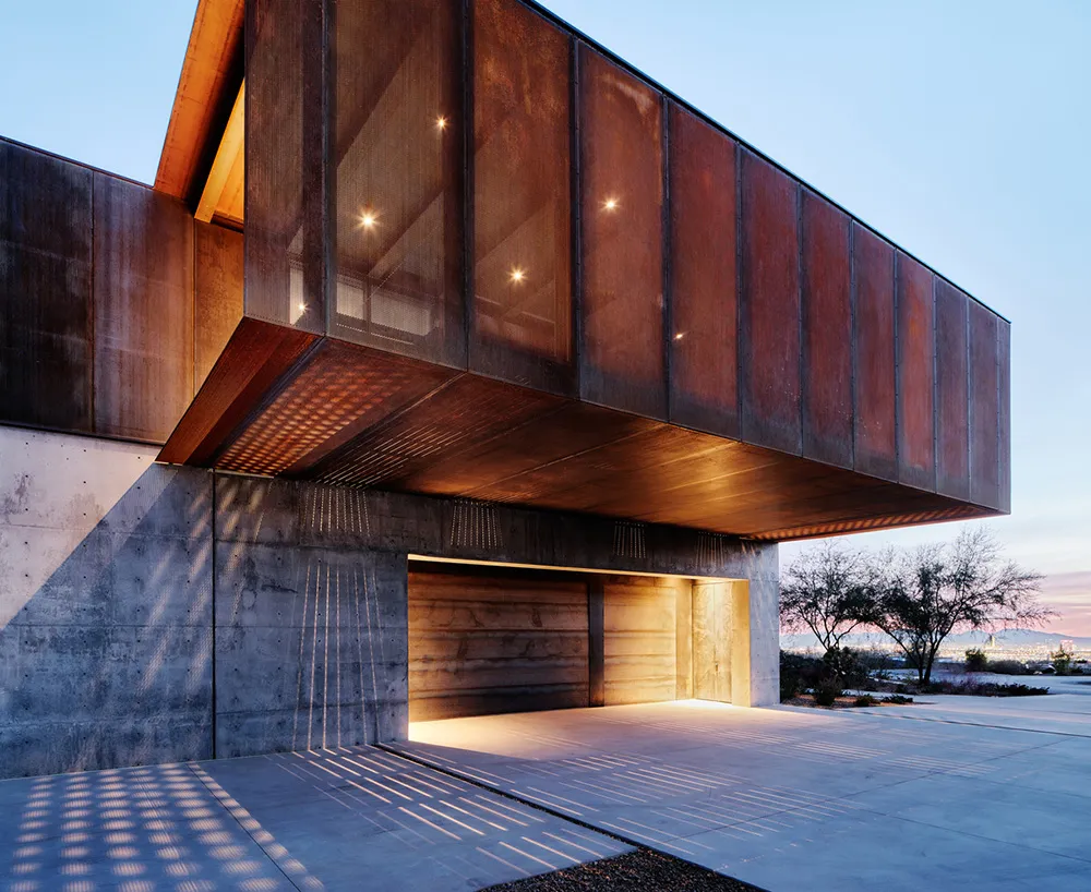 Design brut de maison moderne dans le désert de Las Vegas - Gallery image 26