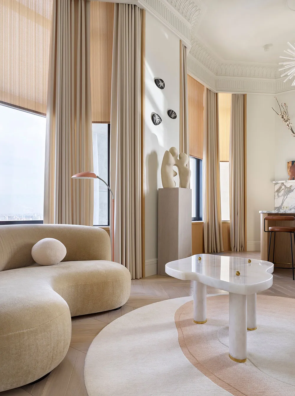 Hohe Decken und exklusiver moderner Design: beeindruckender Penthouse in Moskau - Gallery image 5