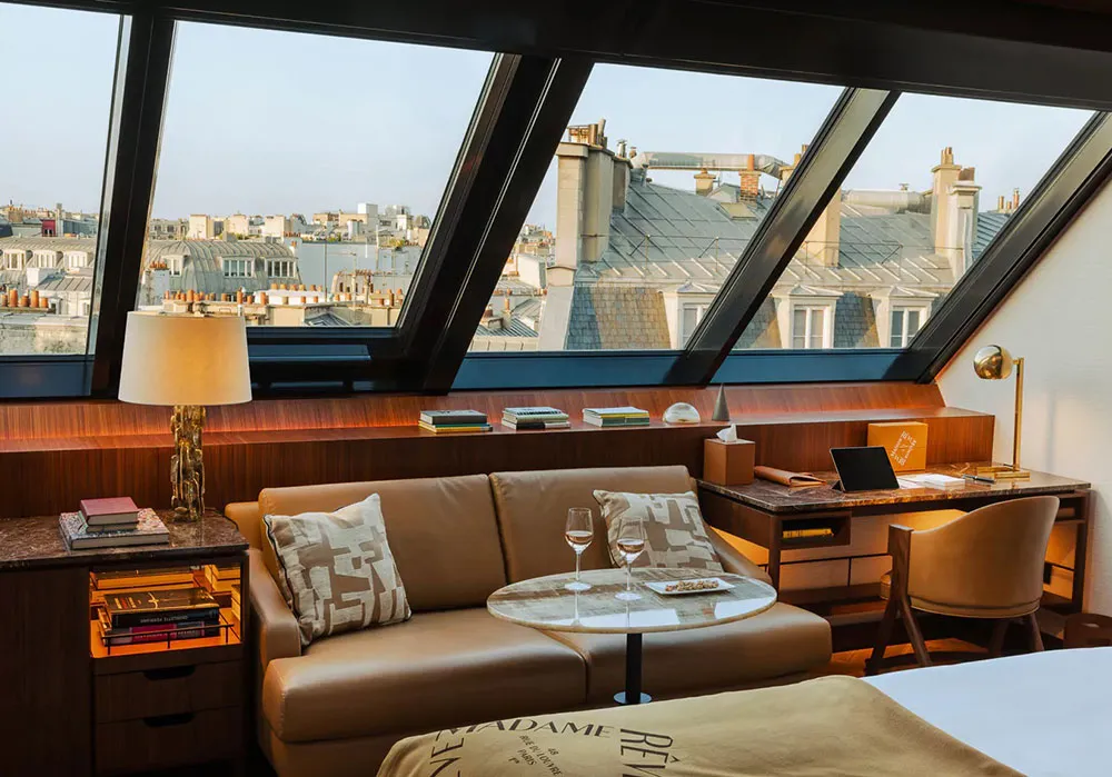 Необычный дизайн-отель рядом с Лувром в Париже - Gallery image 16