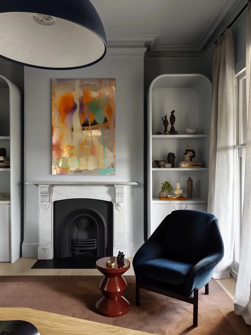 Спокойный современный интерьер в Мельбурне с пастельными вставками и искусством - Gallery image 6