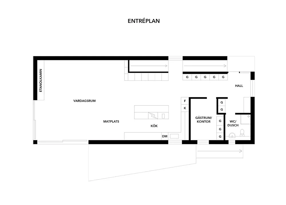 スウェーデンにある、夕日の景色を楽しめるモダンな住宅で、インテリアも上品です。 - Gallery image 21