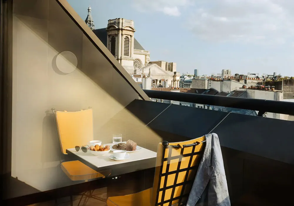 Необычный дизайн-отель рядом с Лувром в Париже - Gallery image 15