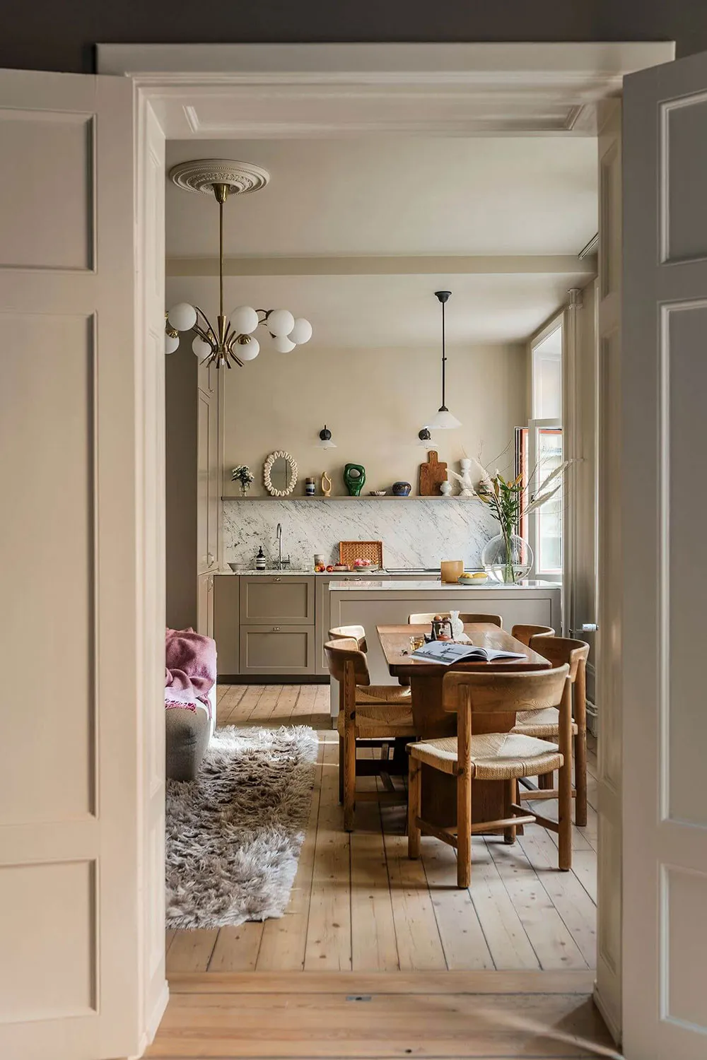 Gemütlicher und entspannender Interior-Design einer Wohnung in Schweden - Gallery image 6