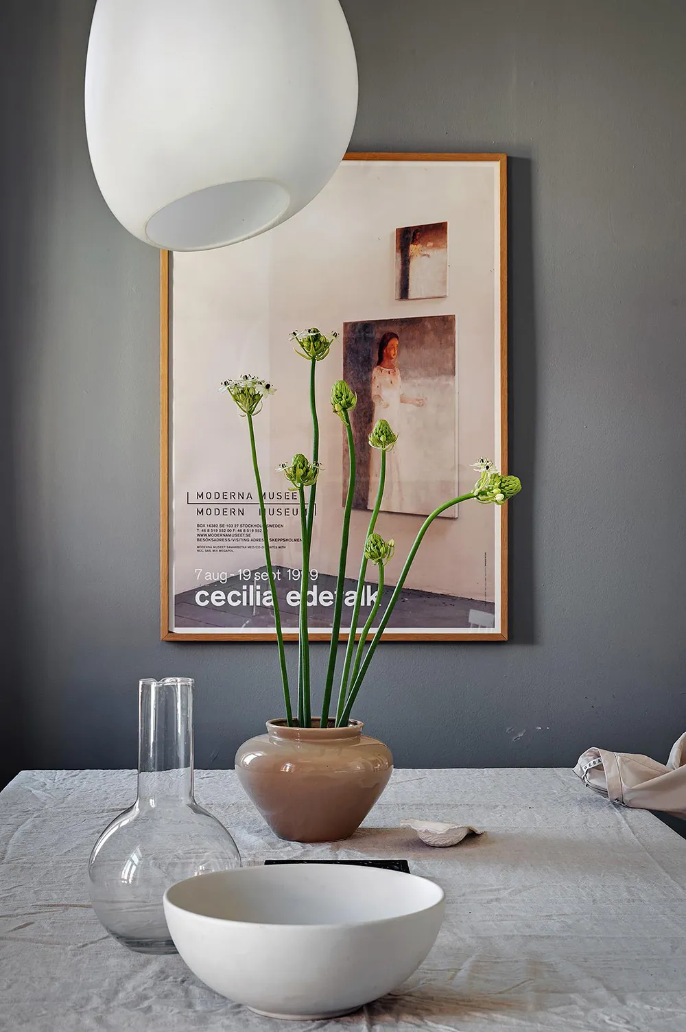 Уютный черно-белый интерьер шведской квартиры - Gallery image 22