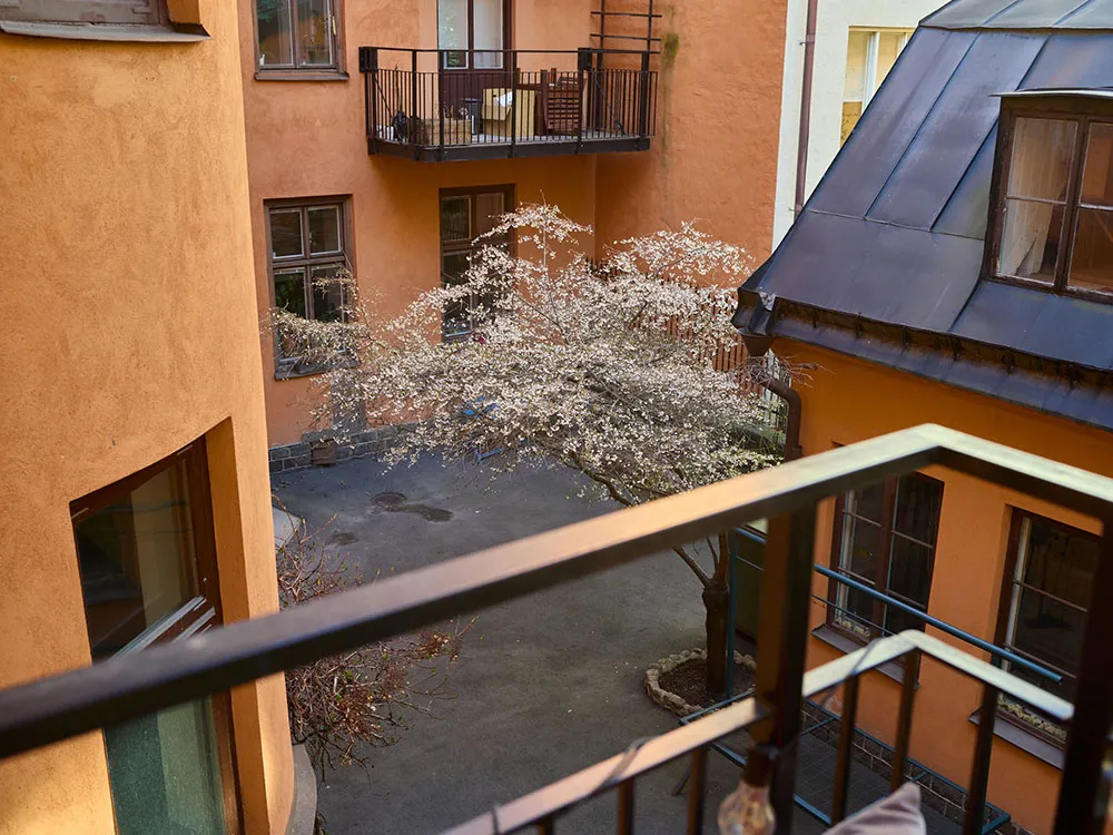 फरी सोफा एवं आरामदायक सजावट: स्टॉकहोम में स्थित एक हृदयस्पर्शी अपार्टमेंट (43 वर्ग मीटर) - Gallery image 5