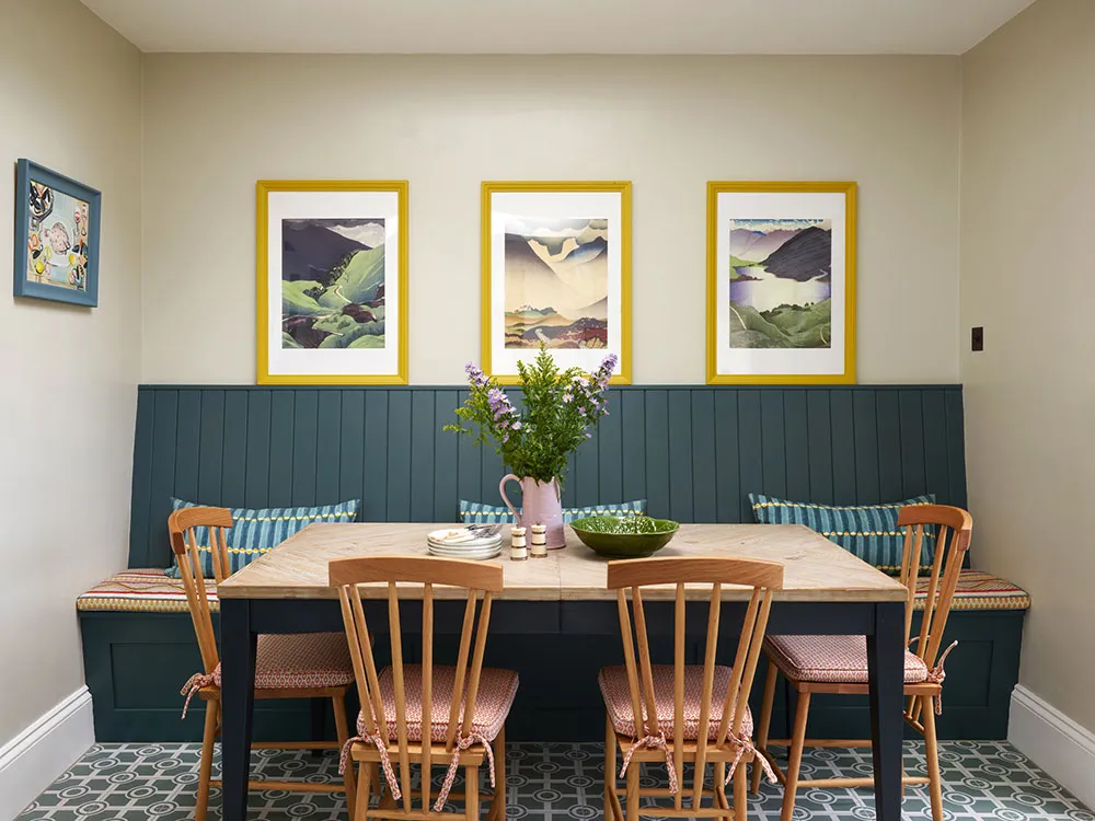 Schöne Pastelltöne und Erker: Kleines Familienhaus in London - Gallery image 16