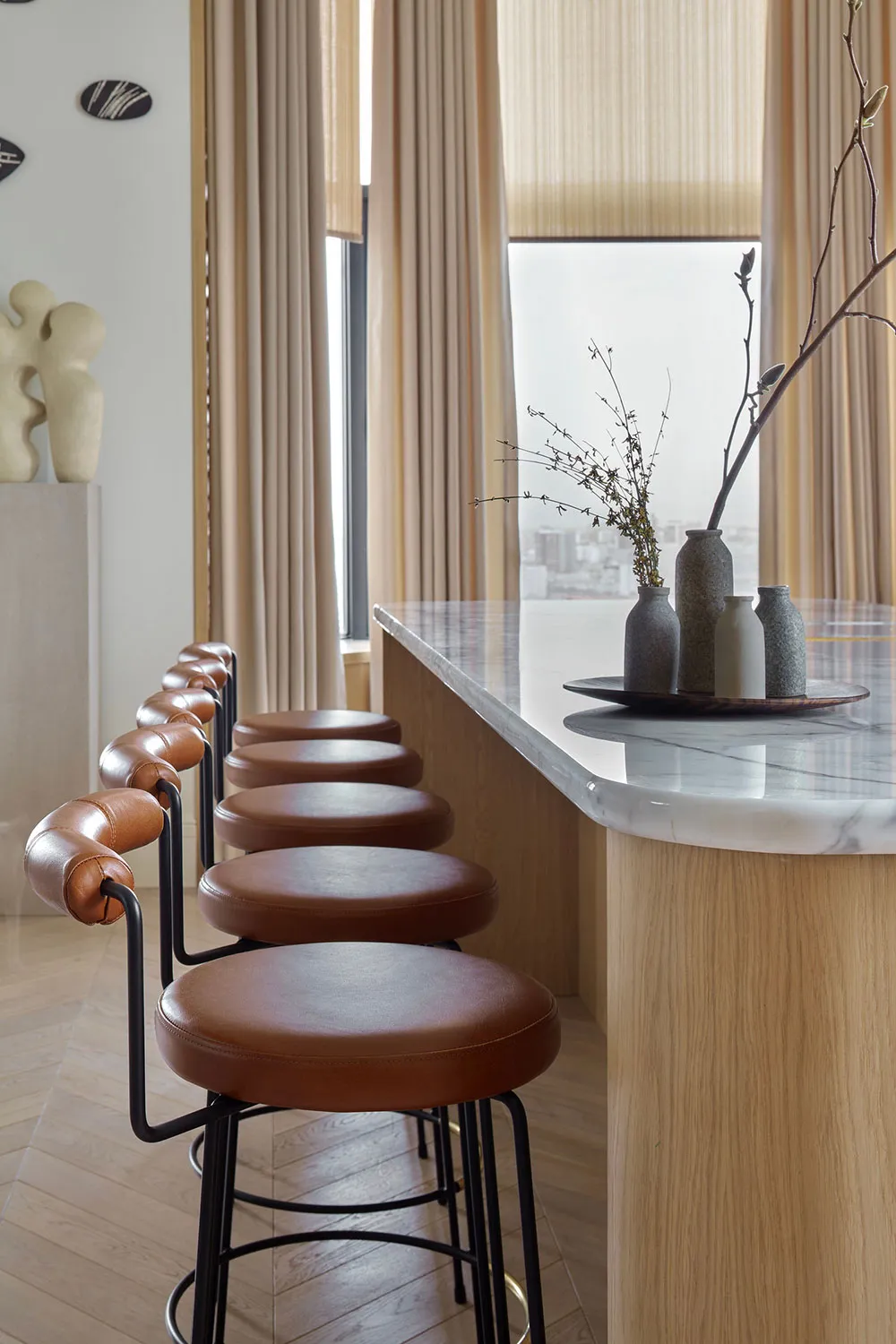 Hohe Decken und exklusiver moderner Design: beeindruckender Penthouse in Moskau - Gallery image 3