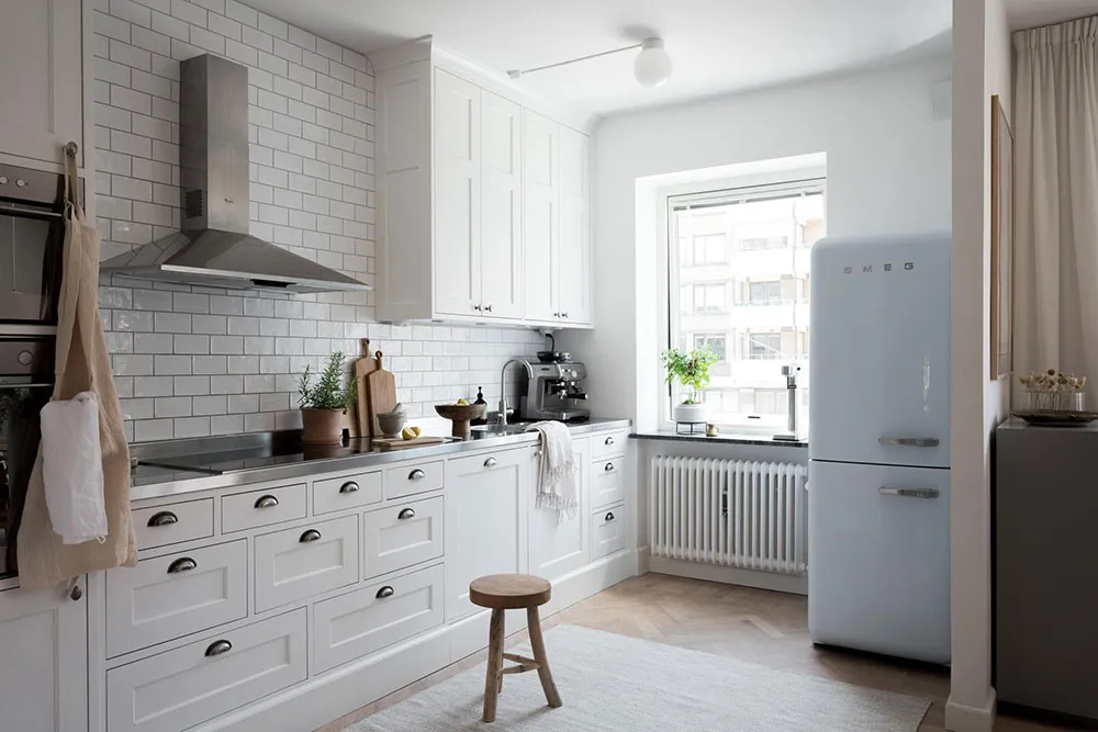 Przyjazny skandynawski interior trzykomnatnego mieszkania (75 m²) - Gallery image 7