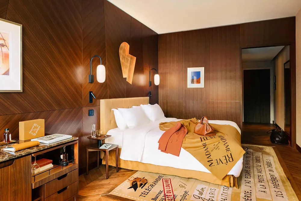 Необычный дизайн-отель рядом с Лувром в Париже - Gallery image 3