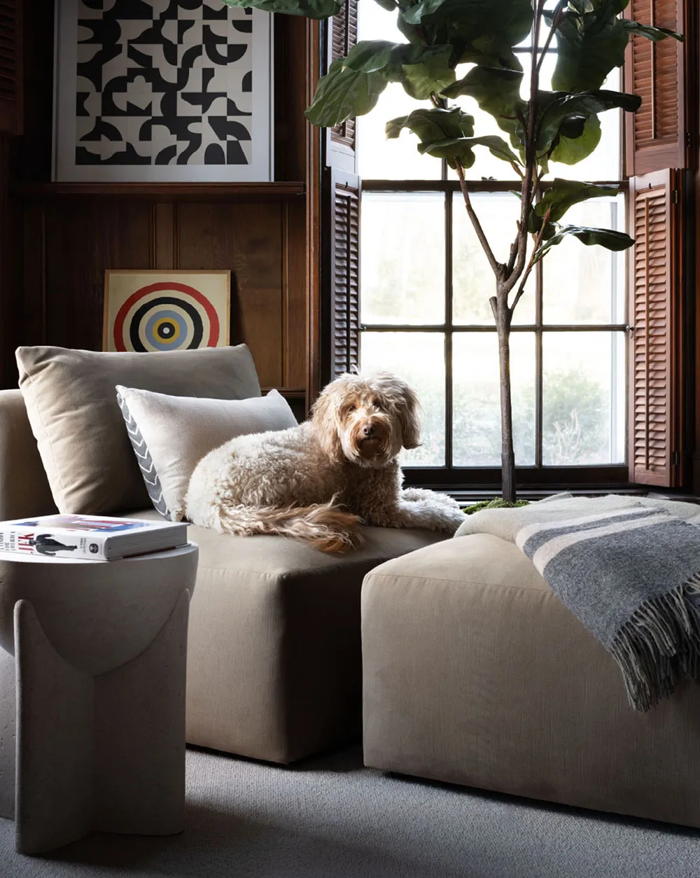 Лёгкие пастельные оттенки и осенние акценты в дизайне дома в пригороде Нью-Йорка - Gallery image 6