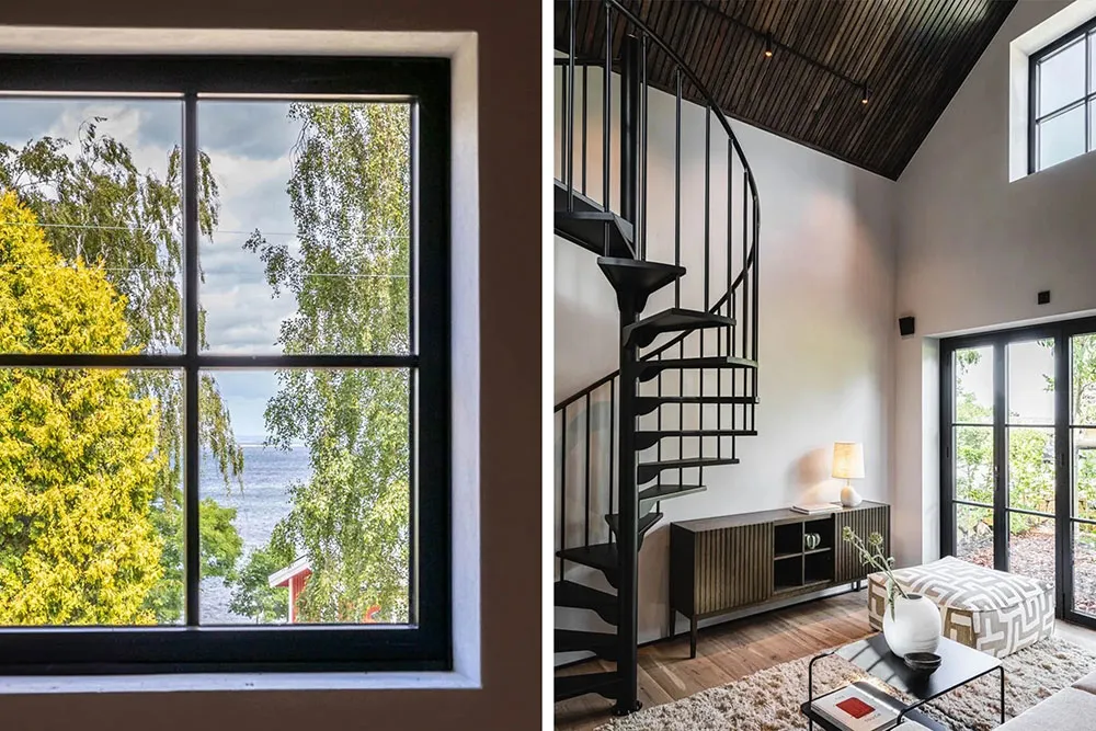 Стильные натуральные интерьеры шведского дома из дерева и камня - Gallery image 18