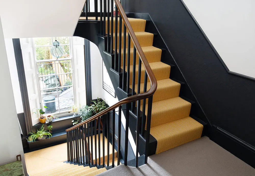 Farbige Kontraste in Interiors eines schönen georgianischen Hauses in London - Gallery image 7