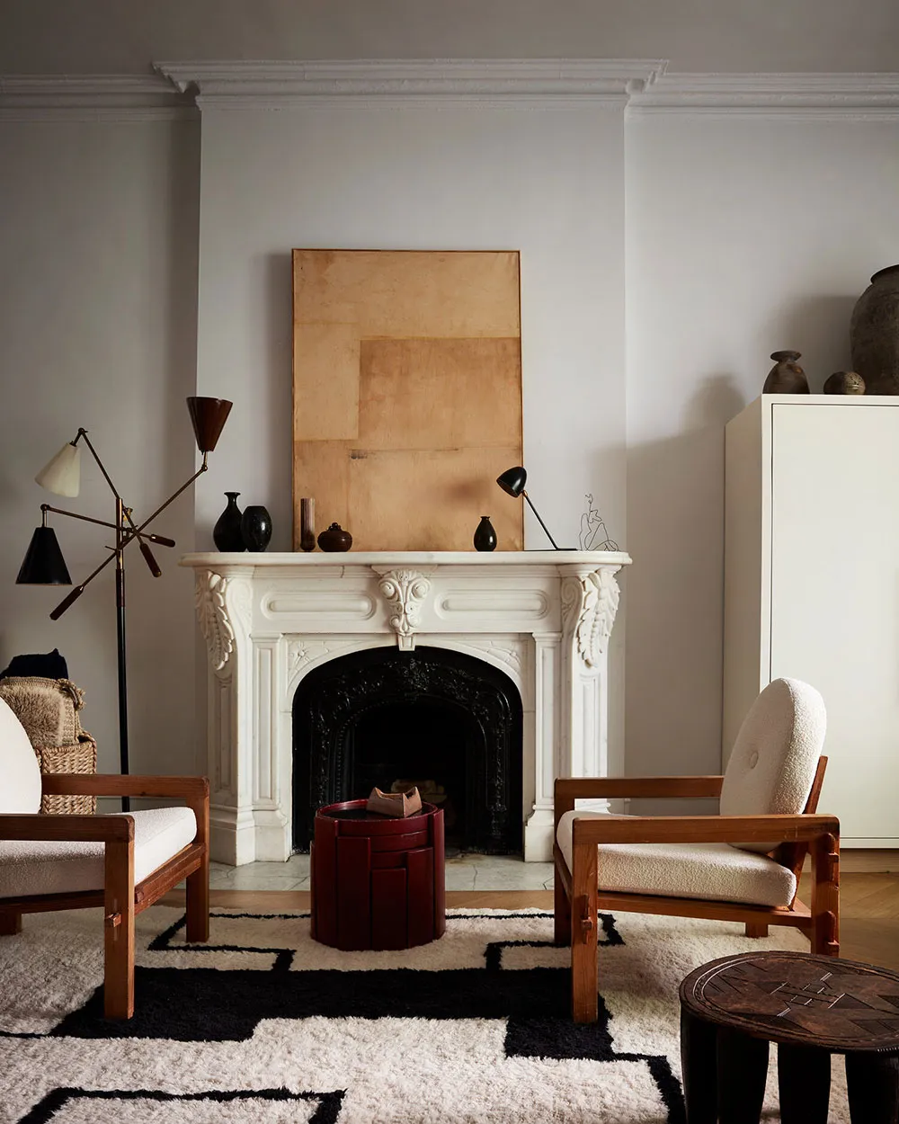 Elegante e inspirador diseño moderno de interiores en Nueva York de Beni Rugs - Gallery image 10