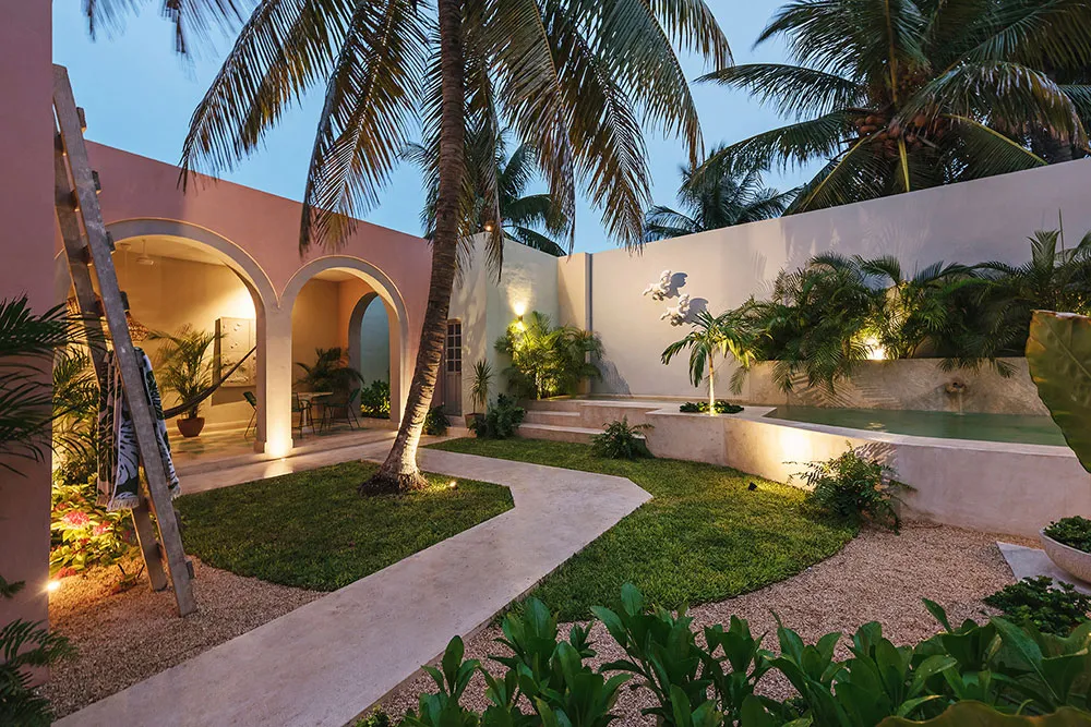 Яркий мексиканский домик с арками и оригинальной плиткой - Gallery image 7