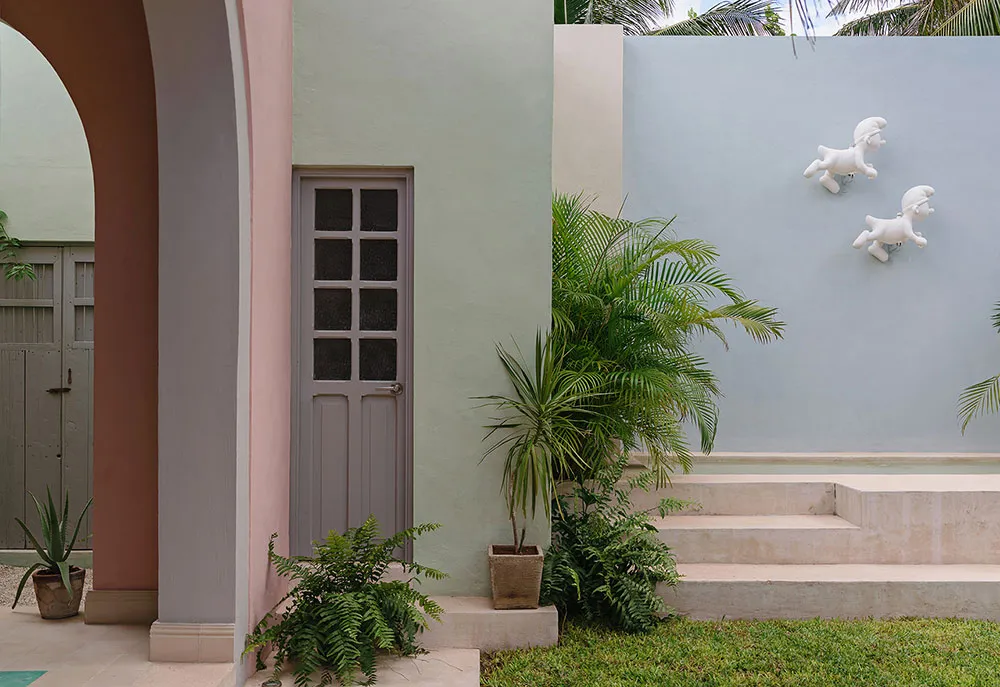 Яркий мексиканский домик с арками и оригинальной плиткой - Gallery image 5