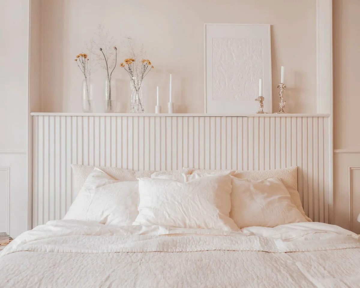 Apartamento pequeño pero elegante y lujoso en tonos lecheros en Estocolmo (47 m²) - Gallery image 13