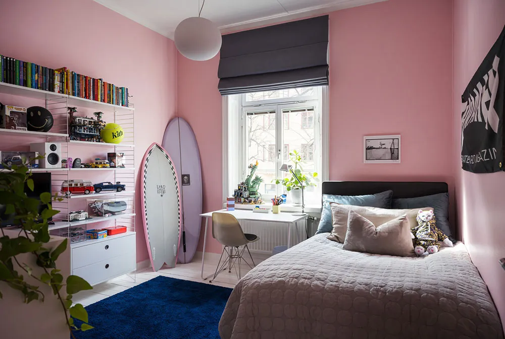 Sala oliva y tablas de surf: apartamento espacioso en Estocolmo - Gallery image 28