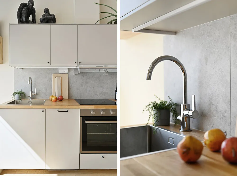 Яркий и тёплый интерьер небольшой квартиры на первом этаже в Стокгольме (34 кв. м) - Gallery image 11