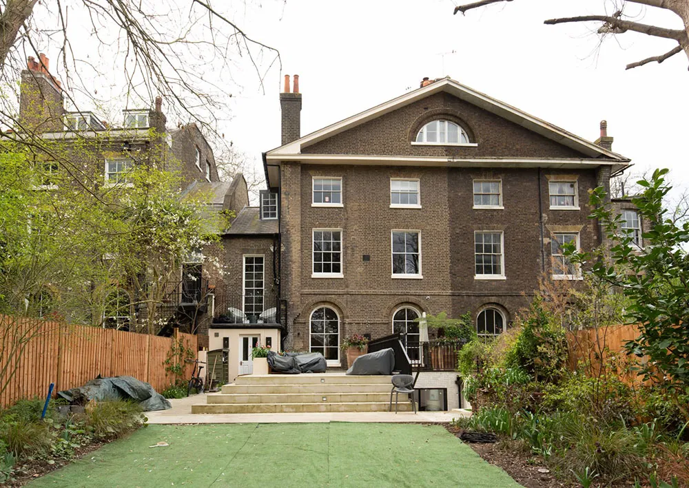 Farbige Kontraste in Interiors eines schönen georgianischen Hauses in London - Gallery image 16