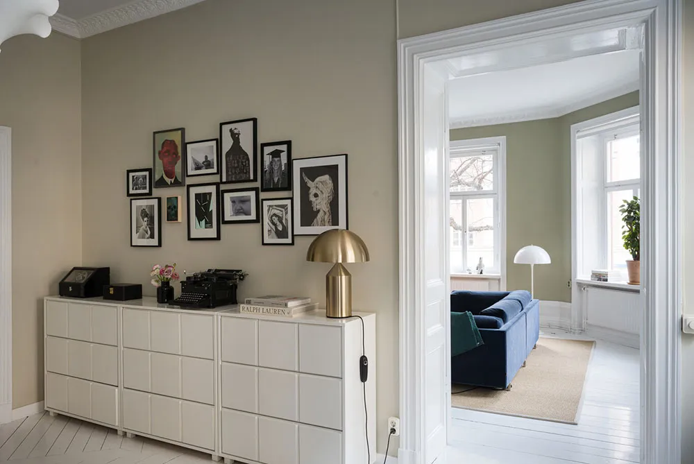 Sala oliva y tablas de surf: apartamento espacioso en Estocolmo - Gallery image 24