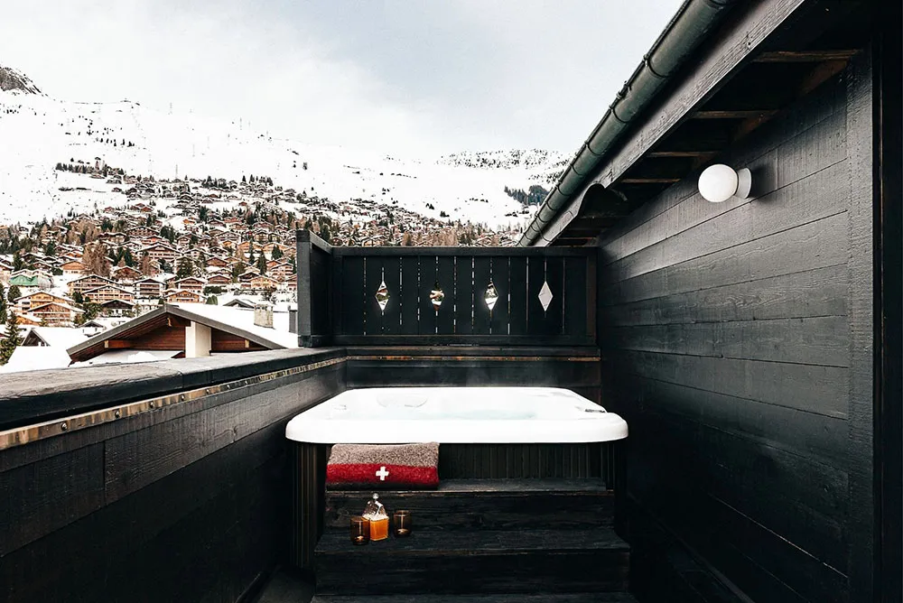 Modernes Design für alpine Chalets: Experimental Chalet in der Schweiz - Gallery image 8