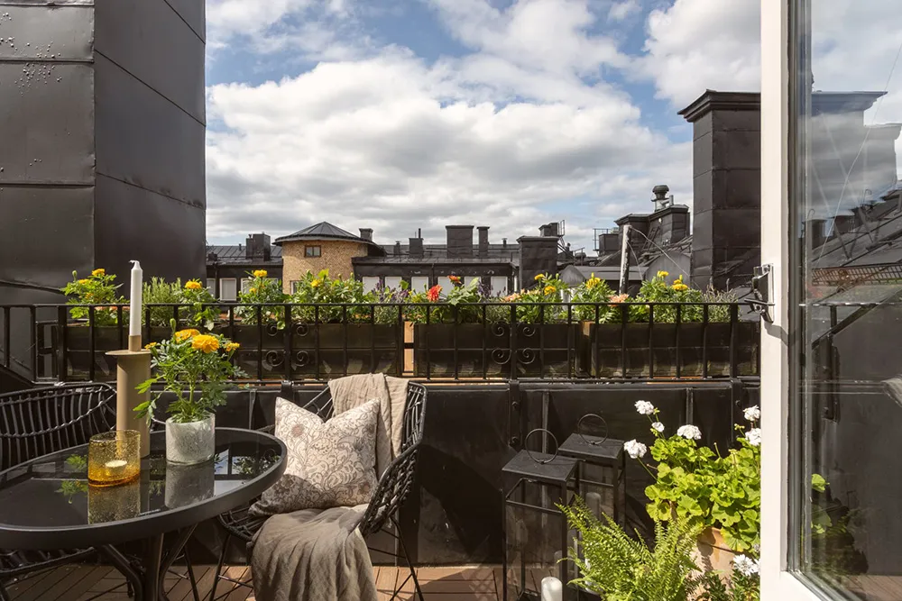 Elegante loft sueco con vigas - Gallery image 13