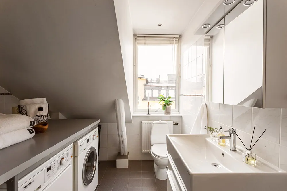 Elegante loft sueco con vigas - Gallery image 19