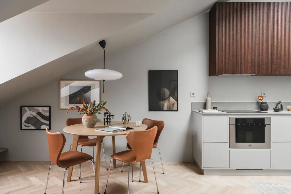 Маленькая, но очень приятная мансардная квартира в Гетеборге (36 кв. м) - Gallery image 2