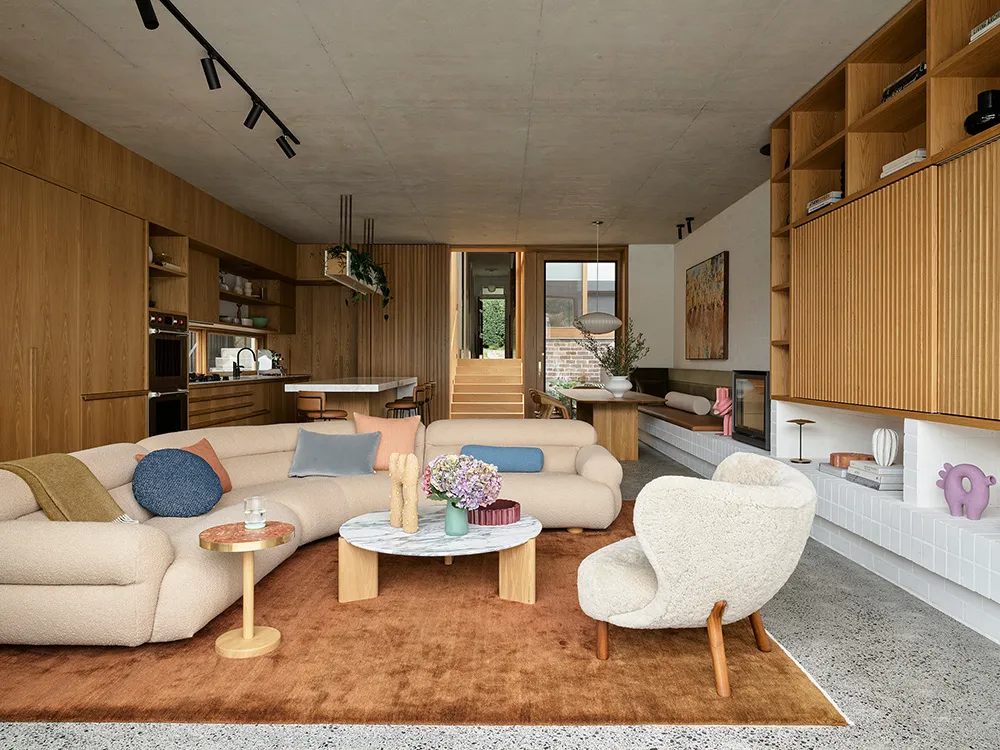 Дерево, бетон и модный декор: современная реконструкция старого бунгало в Сиднее - Gallery image 2