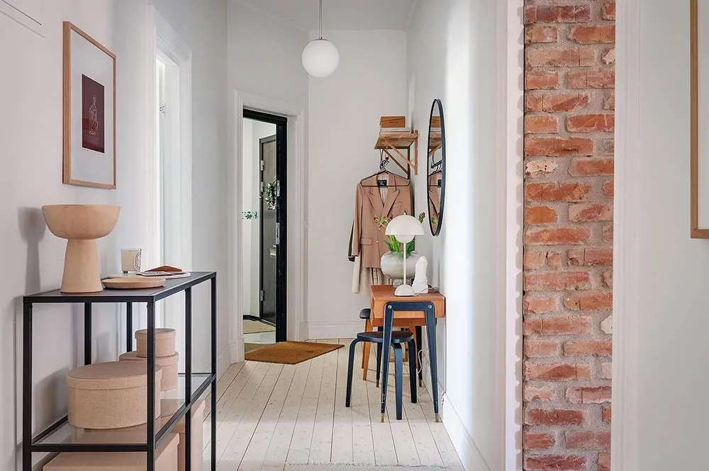 Beige and Brown Accents in Scandinavian Apartment Design - Gallery image 27