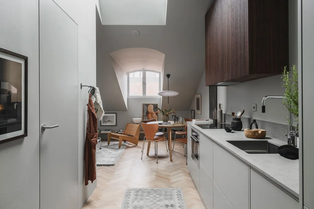 Маленькая, но очень приятная мансардная квартира в Гетеборге (36 кв. м) - Gallery image 13