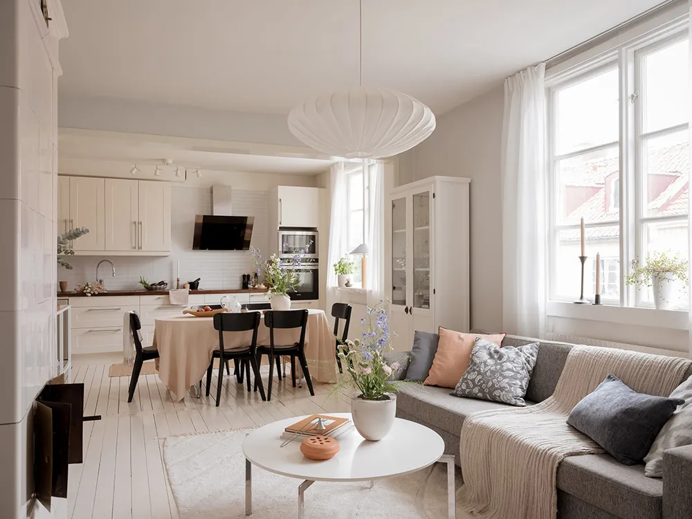 Мягкий интерьер с обоями в Швеции (90 кв. м) - Gallery image 6