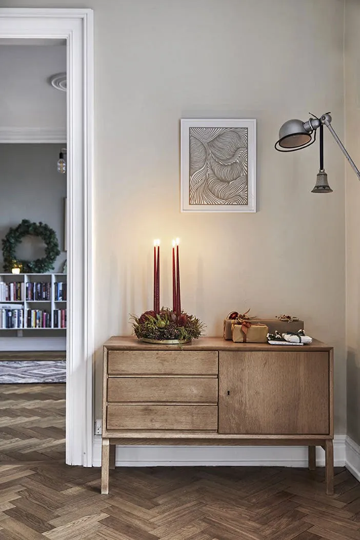 Intérieur de Noël élégant d'une belle villa historique au Danemark - 7