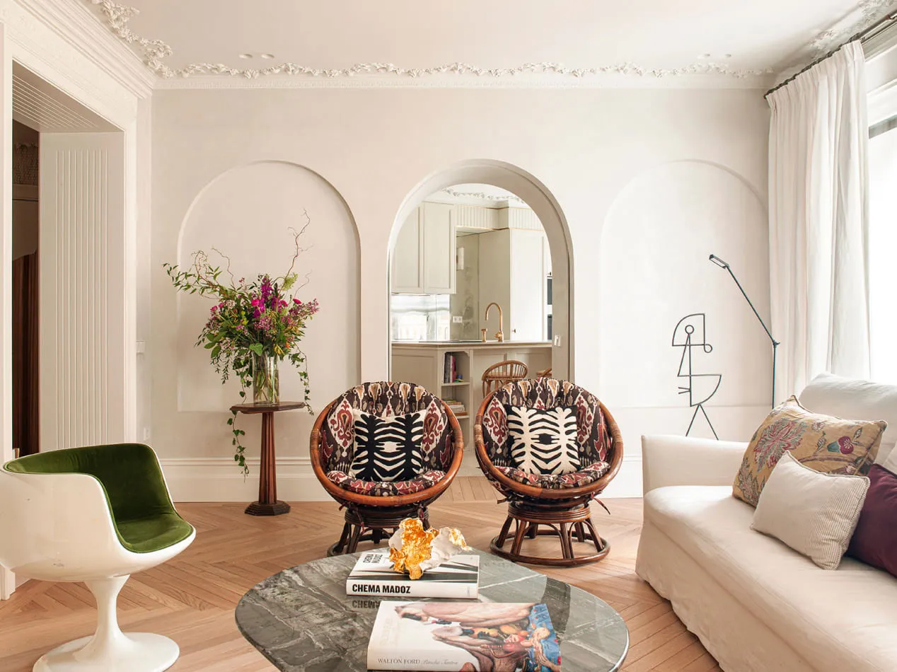 Piękna lepina i ciepłe atmosfery: estetyczny apartament w Madrycie - Gallery image 4