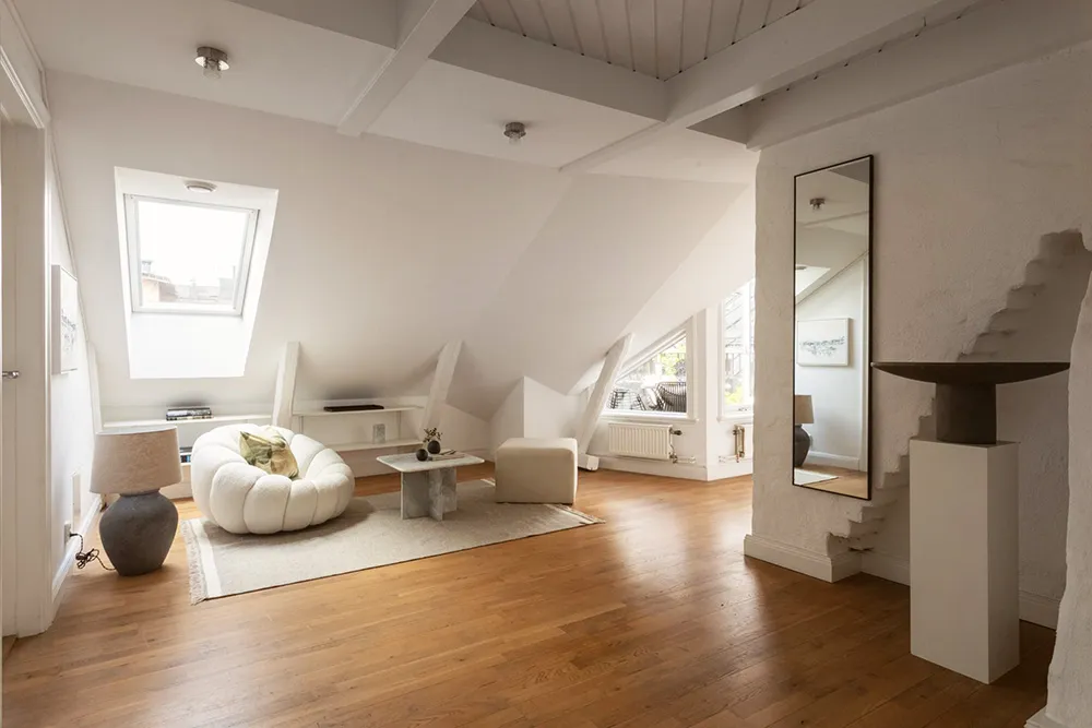 Elegante loft sueco con vigas - Gallery image 16