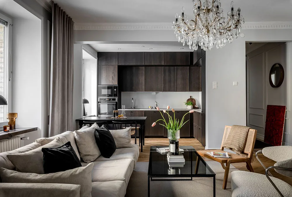 Stylischer skandinavischer Interior mit eleganter Ausstrahlung (70 qm) - Gallery image 8