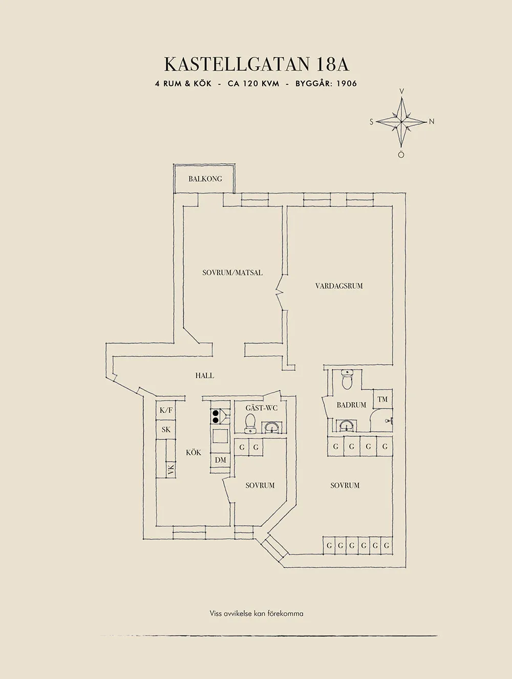 Beige and Brown Accents in Scandinavian Apartment Design - Gallery image 28