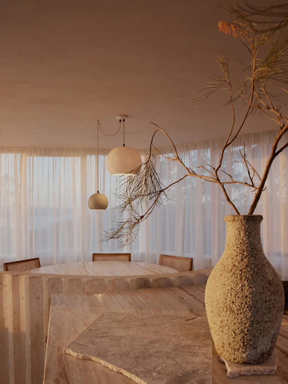 Intérieur moderne chaleureux dans les teintes sableuses à Sydney - Gallery image 9