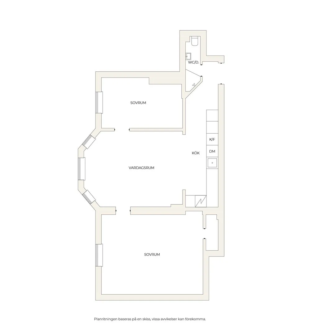 Спокойный скандинавский интерьер с изюминкой (68 кв. м) - Gallery image 18