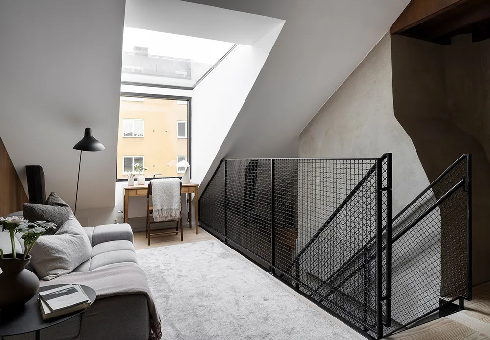 Стильный небольшой скандинавский лофт в два этажа (65 кв. м) - Gallery image 20