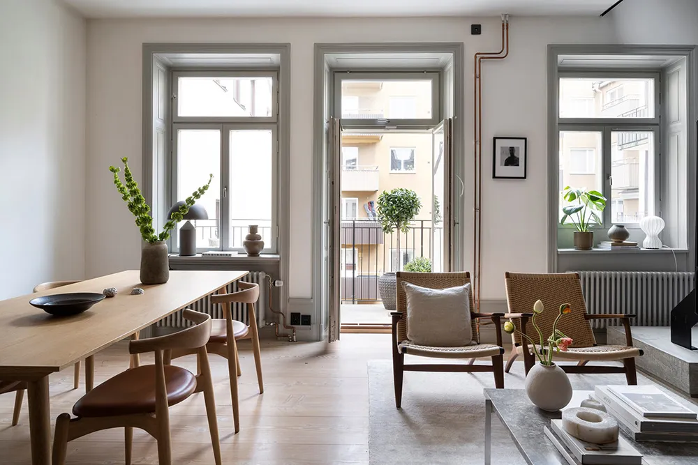 Стильный небольшой скандинавский лофт в два этажа (65 кв. м) - Gallery image 4