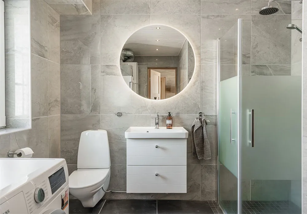 Petit chalet scandinave avec cheminée et mansarde (90 m²) - Gallery image 10