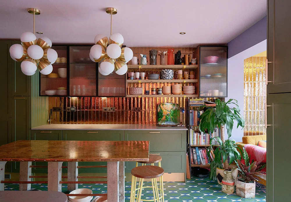 Exceso de colores atrevidos en el diseño de una casa victoriana en Londres - Gallery image 19