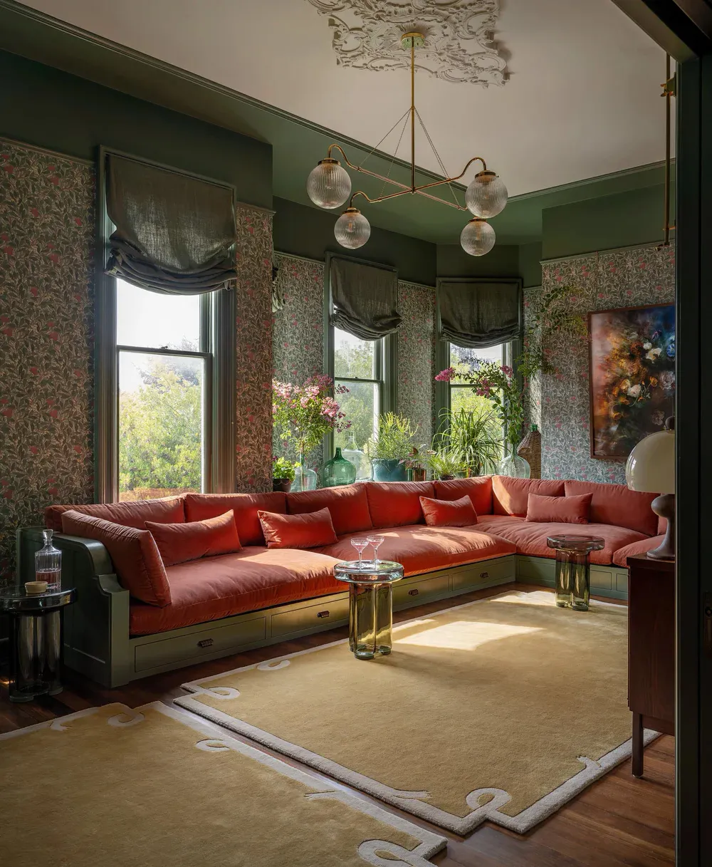 Нежные оттенки зелёного и серого в дизайне красивого дома в Портленде - Gallery image 6