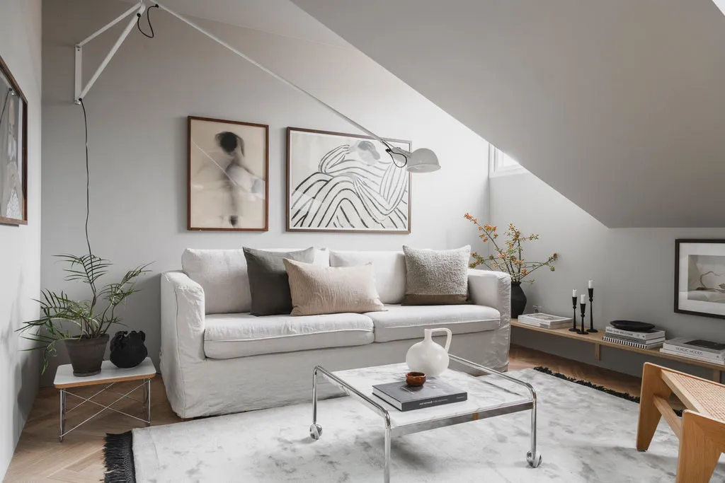 Маленькая, но очень приятная мансардная квартира в Гетеборге (36 кв. м) - Gallery image 5